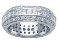 Karina B Princess Diamonds Eternity Band