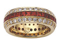 Karina B Ruby Eternity Band
