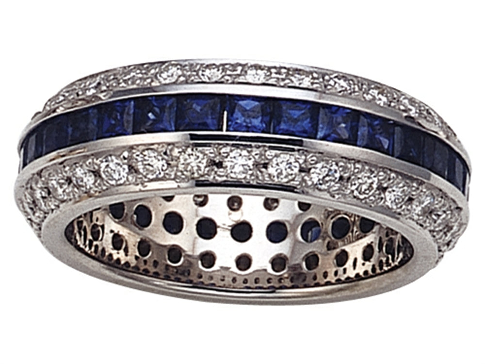 Karina B Genuine Sapphire Eternity Band