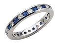 Karina B Genuine Sapphire Eternity Band