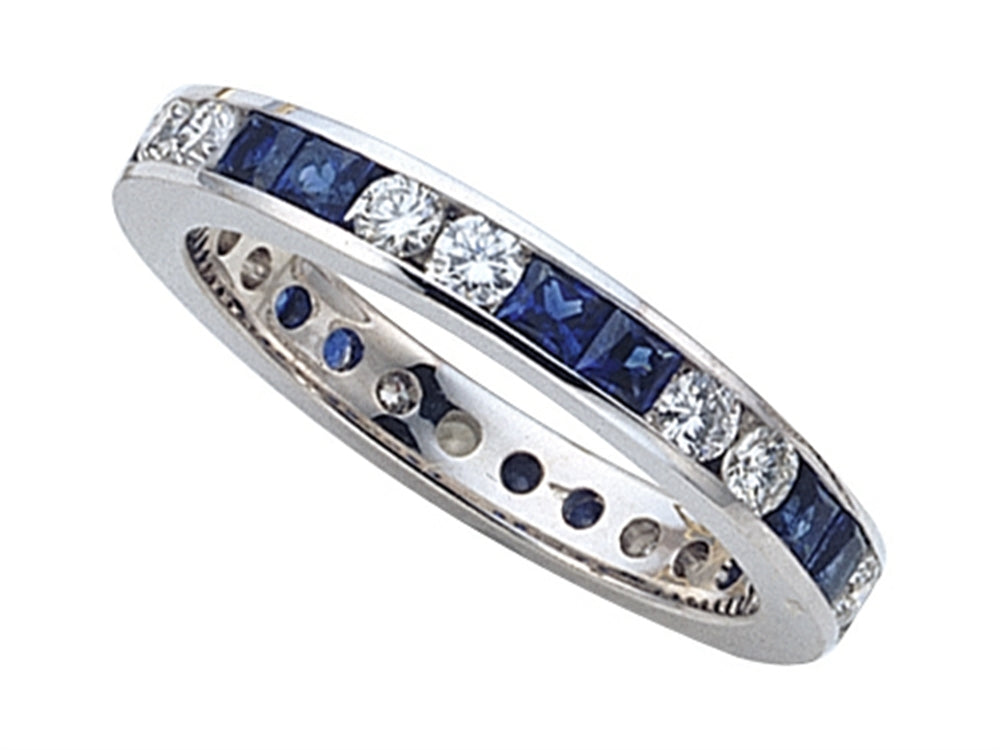 Karina B Genuine Sapphire Eternity Band