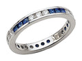Karina B Genuine Sapphire Eternity Band