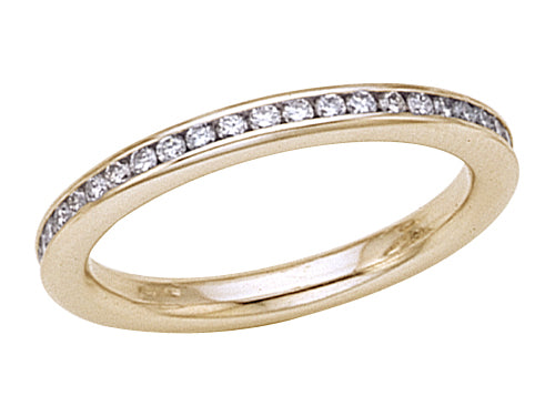 Karina B Round Diamonds Eternity Band