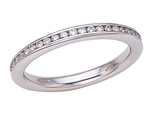 Karina B Round Diamonds Eternity Band