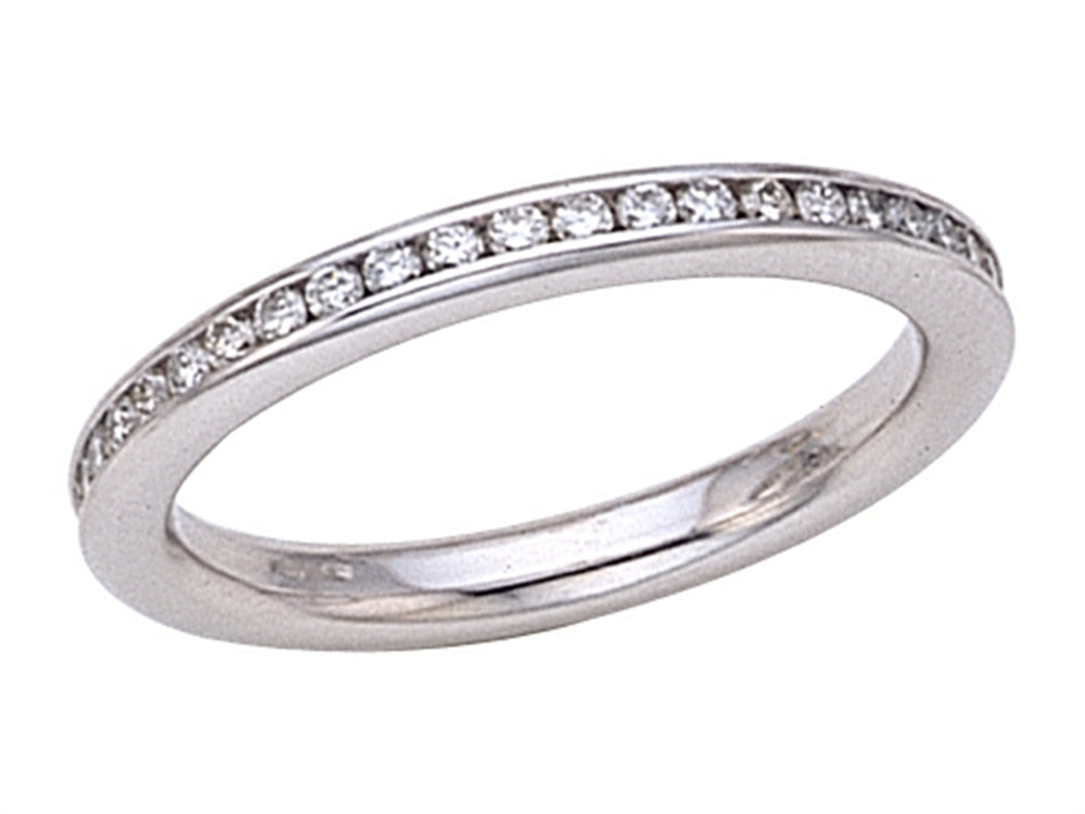 Karina B Round Diamonds Eternity Band