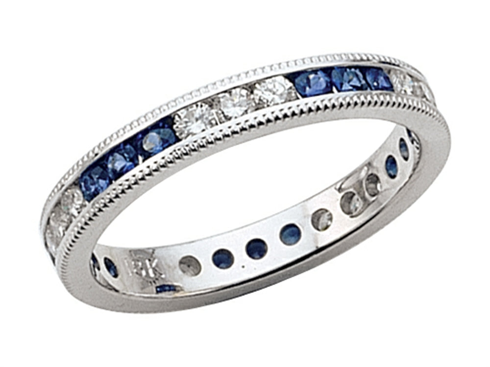 Karina B Genuine Sapphire Eternity Band