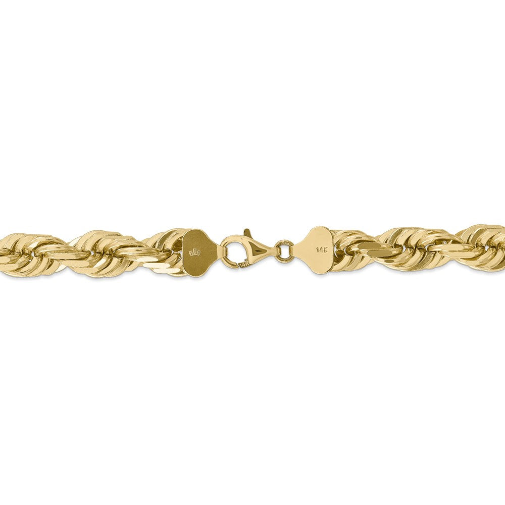 FJC Finejewelers 20 Inch 14k 10mm bright-cut Rope Chain Necklace
