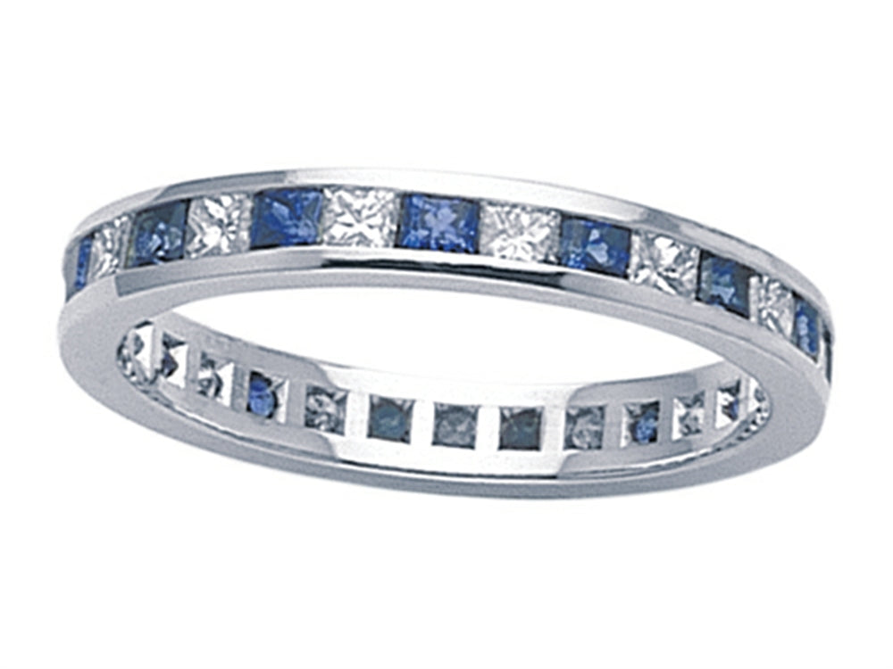Karina B Genuine Sapphire Eternity Band