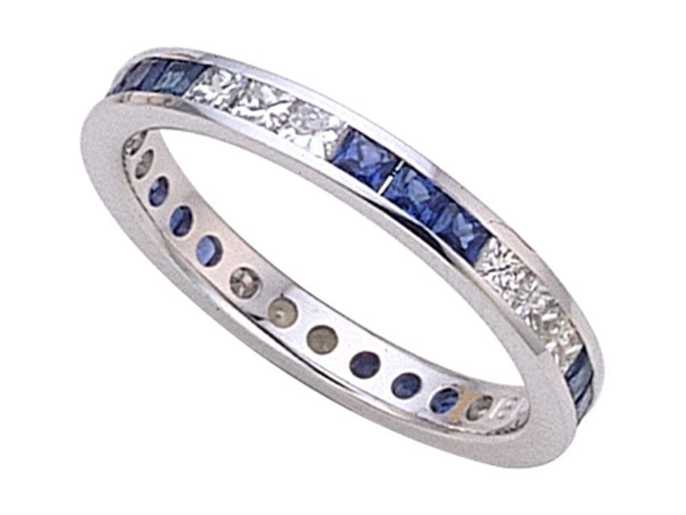 Karina B Genuine Sapphire Eternity Band
