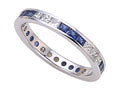 Karina B Genuine Sapphire Eternity Band