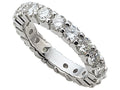 Karina B Round Diamonds Eternity Band