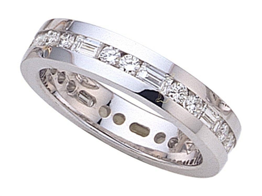 Karina B Baguette Diamonds Eternity Band