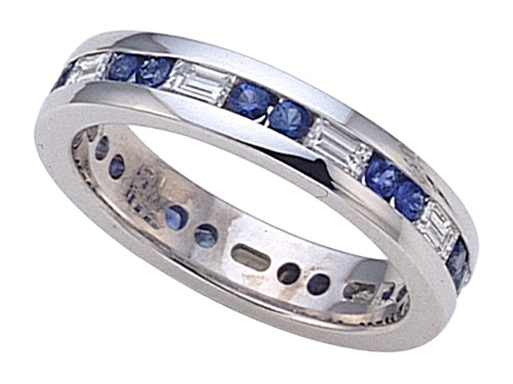 Karina B Genuine Sapphire Eternity Band