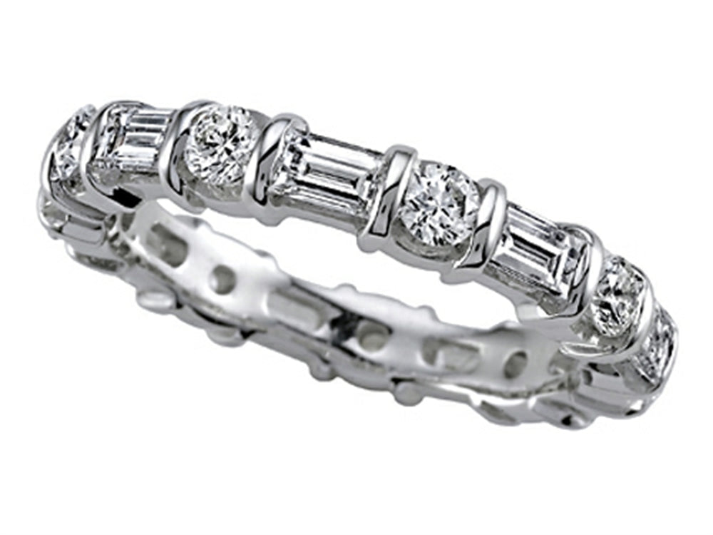 Karina B Baguette Diamonds Eternity Band