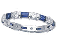 Karina B Sapphire Eternity Band