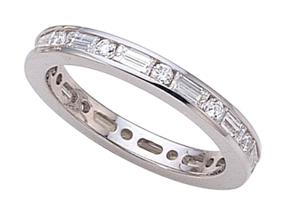 Karina B Baguette Diamonds Eternity Band