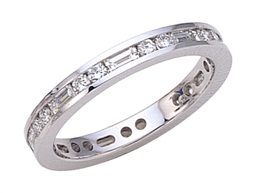 Karina B Baguette Diamonds Eternity Band