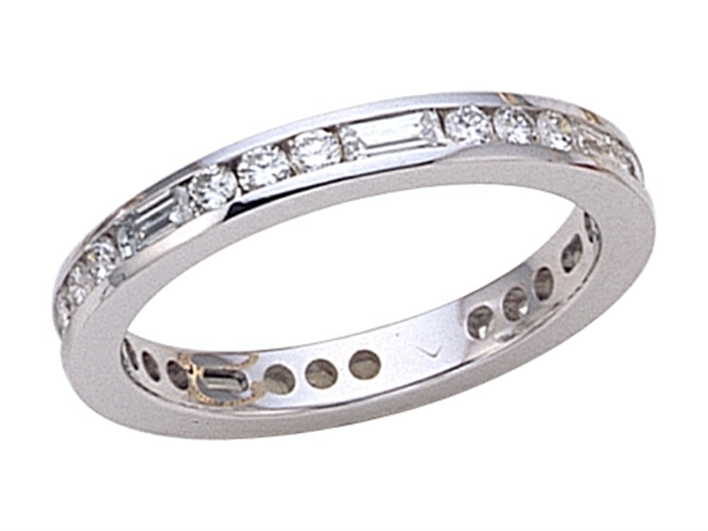 Karina B Baguette Diamonds Eternity Band
