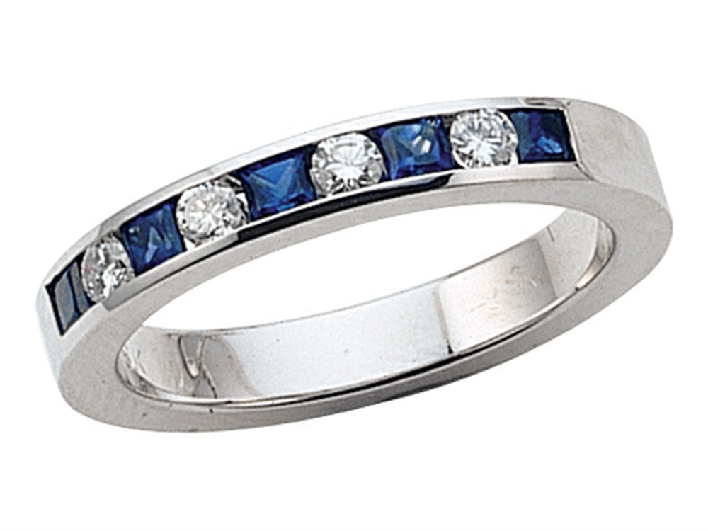 Karina B Genuine Sapphire Band