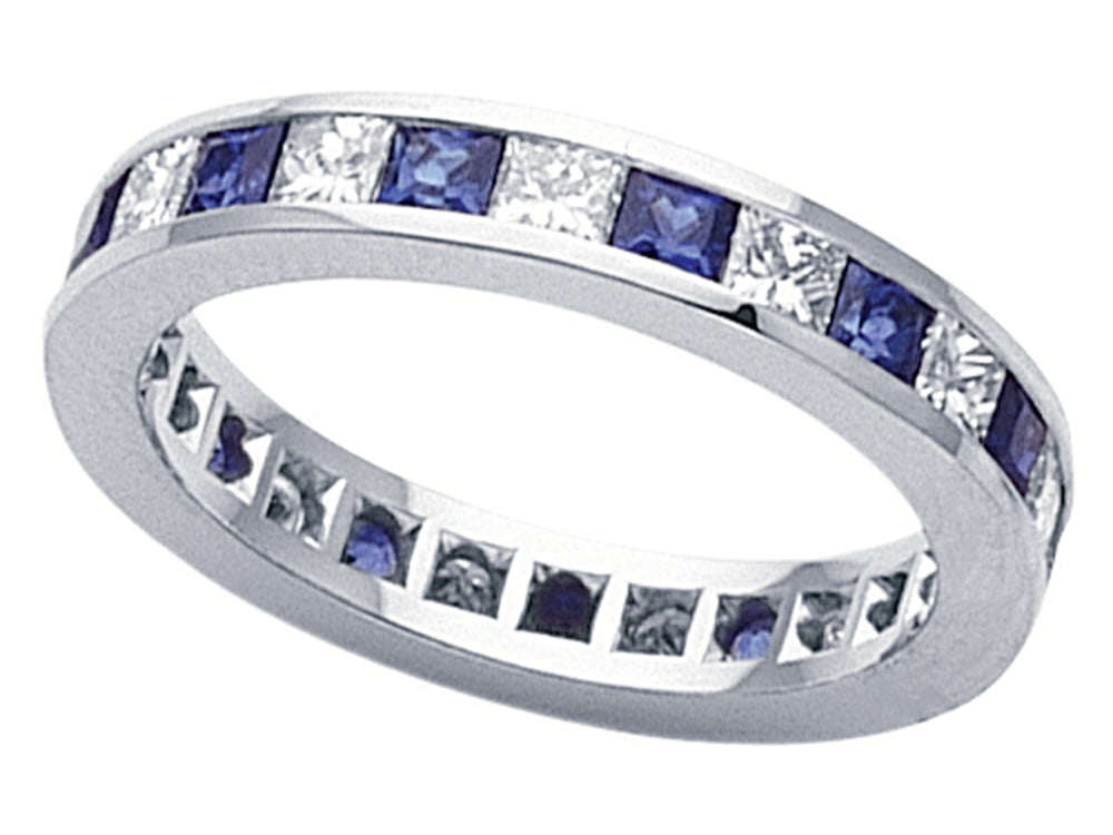 Karina B Genuine Sapphire Eternity Band