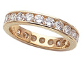 Karina B Round Diamonds Eternity Band