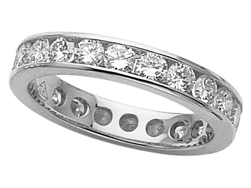 Karina B Round Diamonds Eternity Band