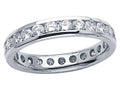Karina B Round Diamonds Eternity Band
