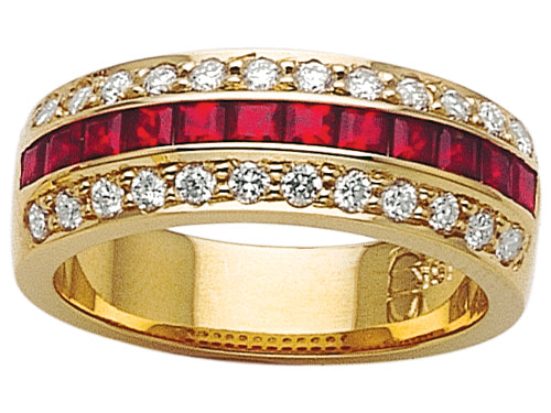 Karina B Genuine Ruby Band