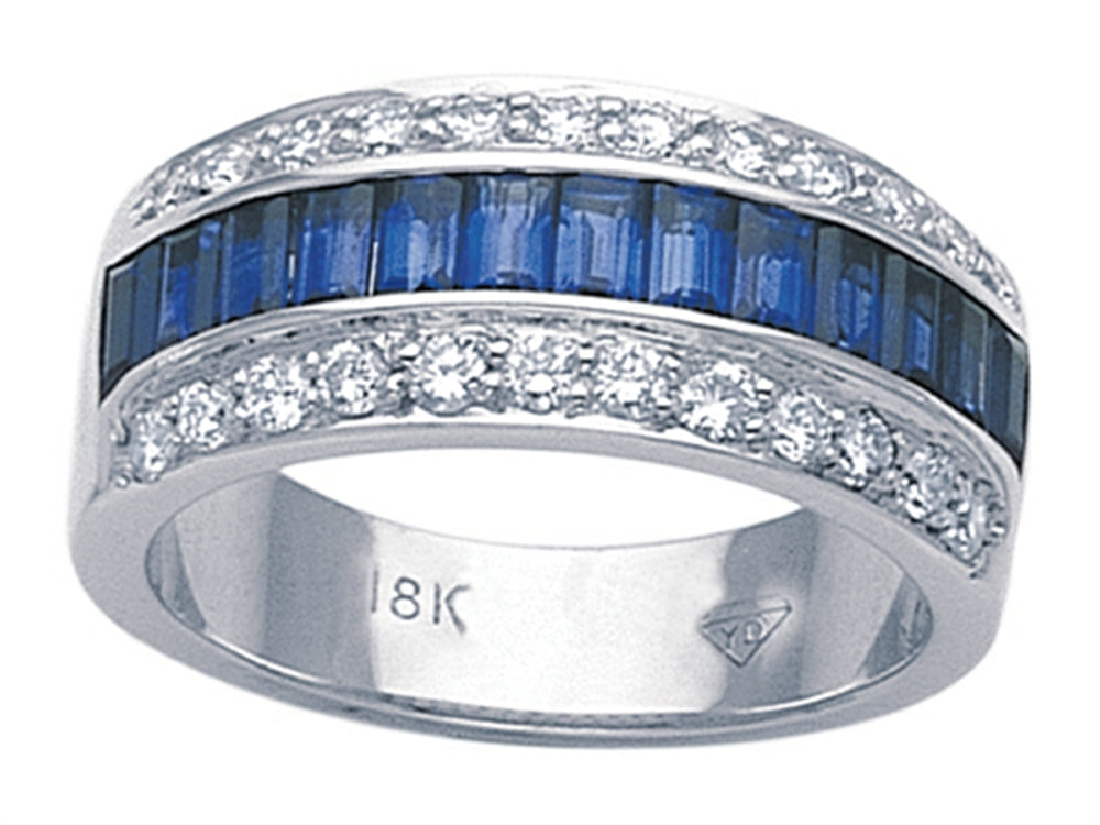 Karina B Genuine Sapphire Band