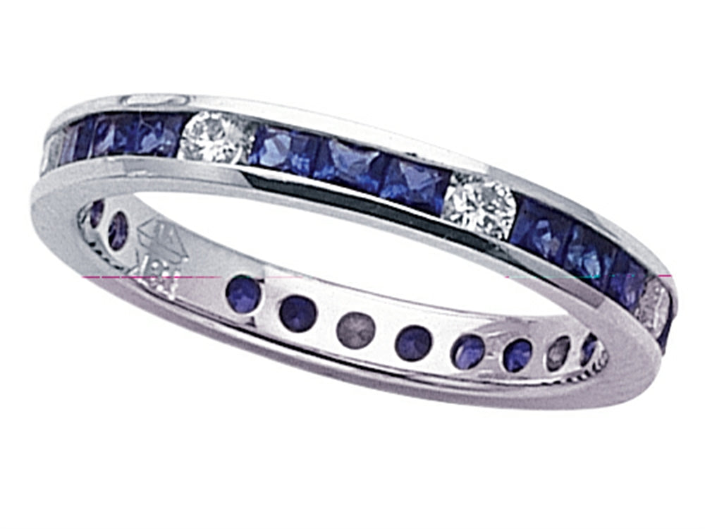 Karina B Genuine Sapphire Eternity Band