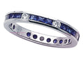 Karina B Genuine Sapphire Eternity Band