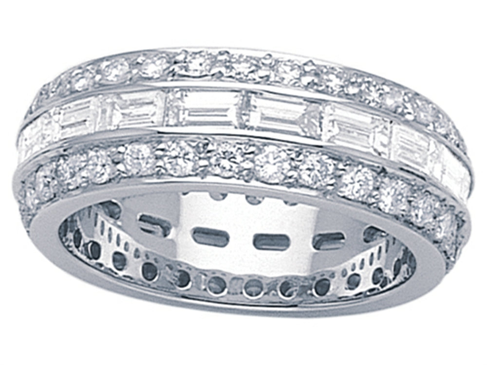 Karina B Baguette Diamonds Eternity Band