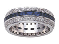 Karina B Sapphire Eternity Band