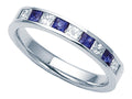Karina B Genuine Sapphire Band