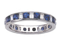 Karina B Sapphire Eternity Band