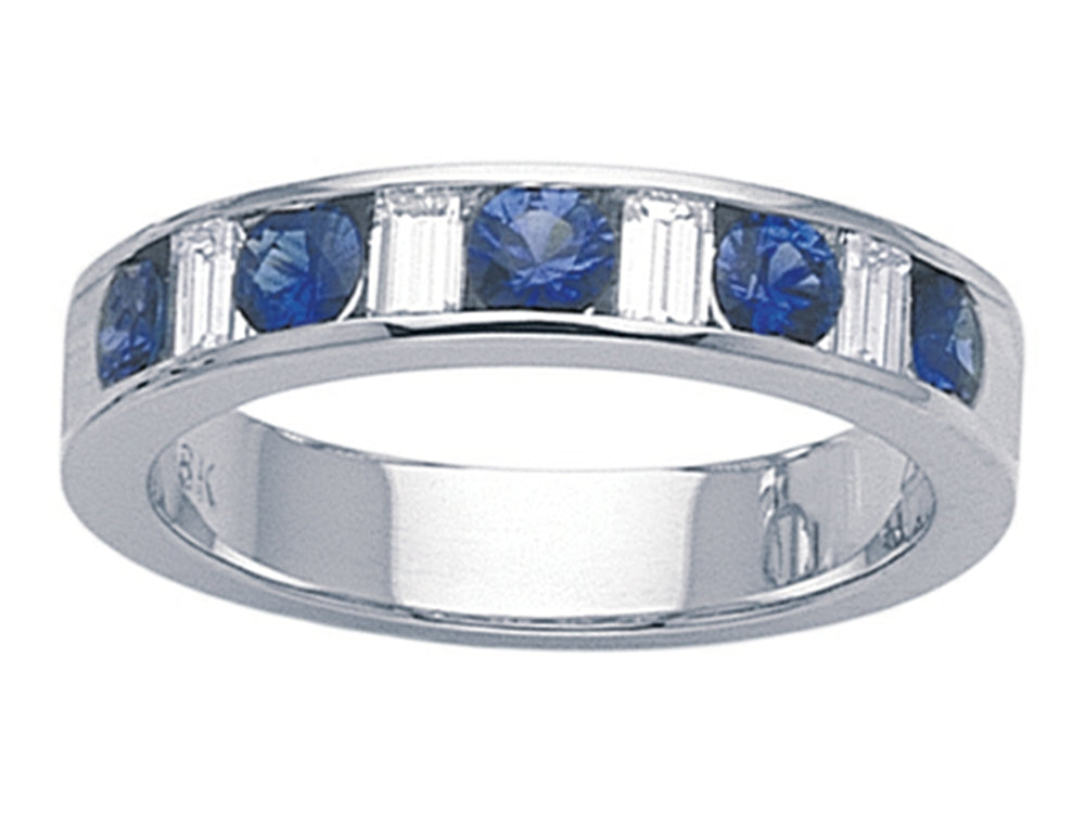 Karina B Genuine Sapphire Band