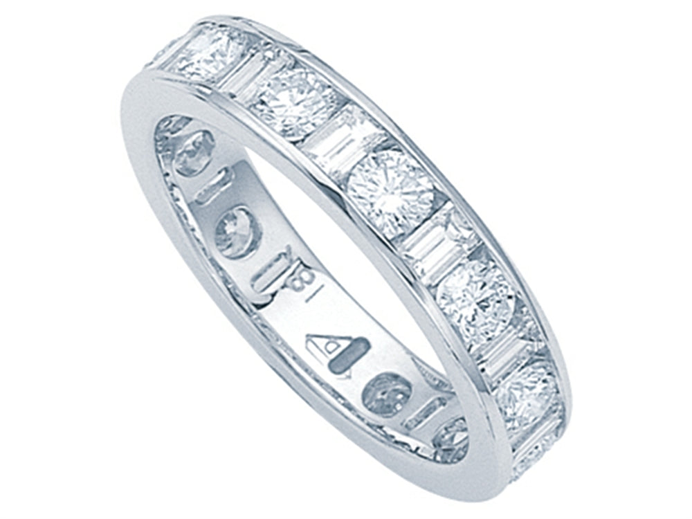Karina B Baguette Diamonds Eternity Band