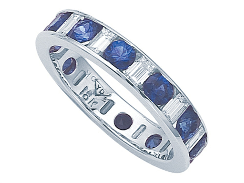 Karina B Genuine Sapphire Eternity Band