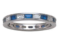 Karina B Sapphire Eternity Band