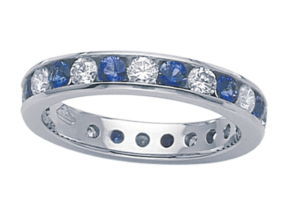 Karina B Genuine Sapphire Eternity Band