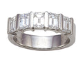 Karina B Emerald Cut Diamonds Band