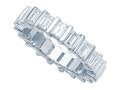 Karina B Emerald Cut Diamonds Eternity Band