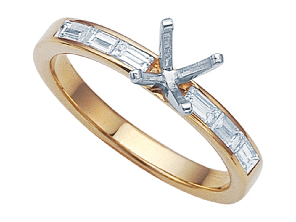 Karina B Baguette Diamonds Engagement Ring