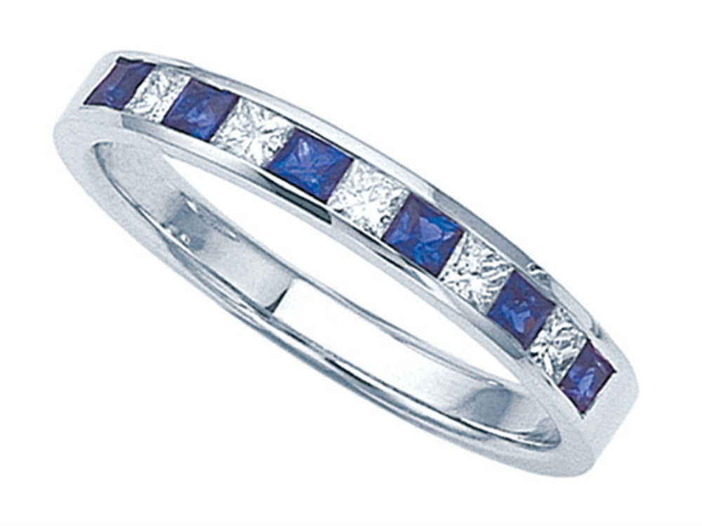 Karina B Genuine Sapphire Band