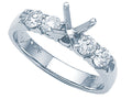 Karina B Round Diamonds Engagement Ring