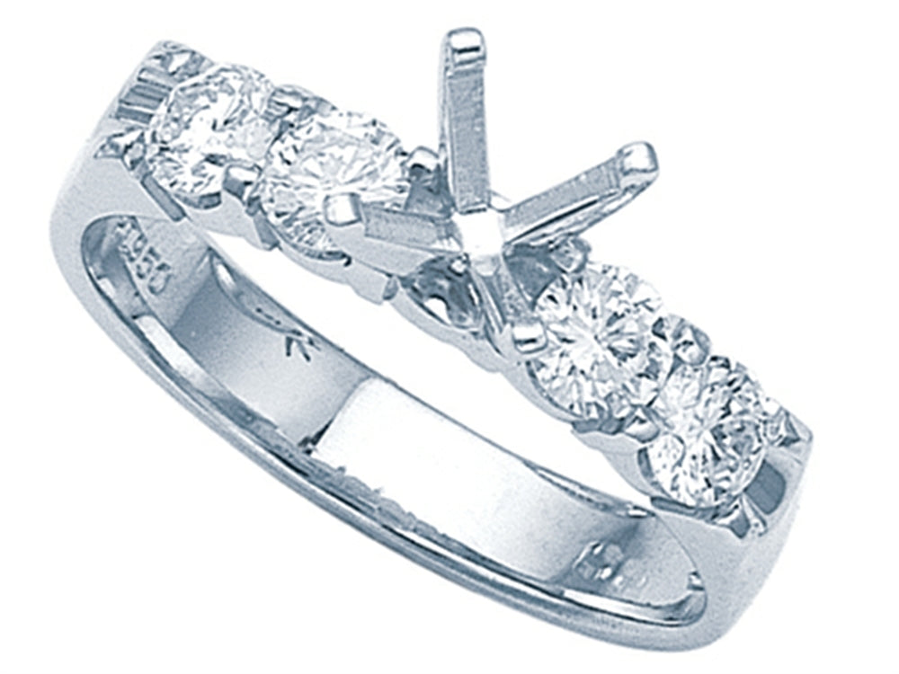 Karina B Round Diamonds Engagement Ring