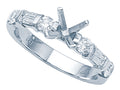 Karina B Baguette Diamonds Engagement Ring