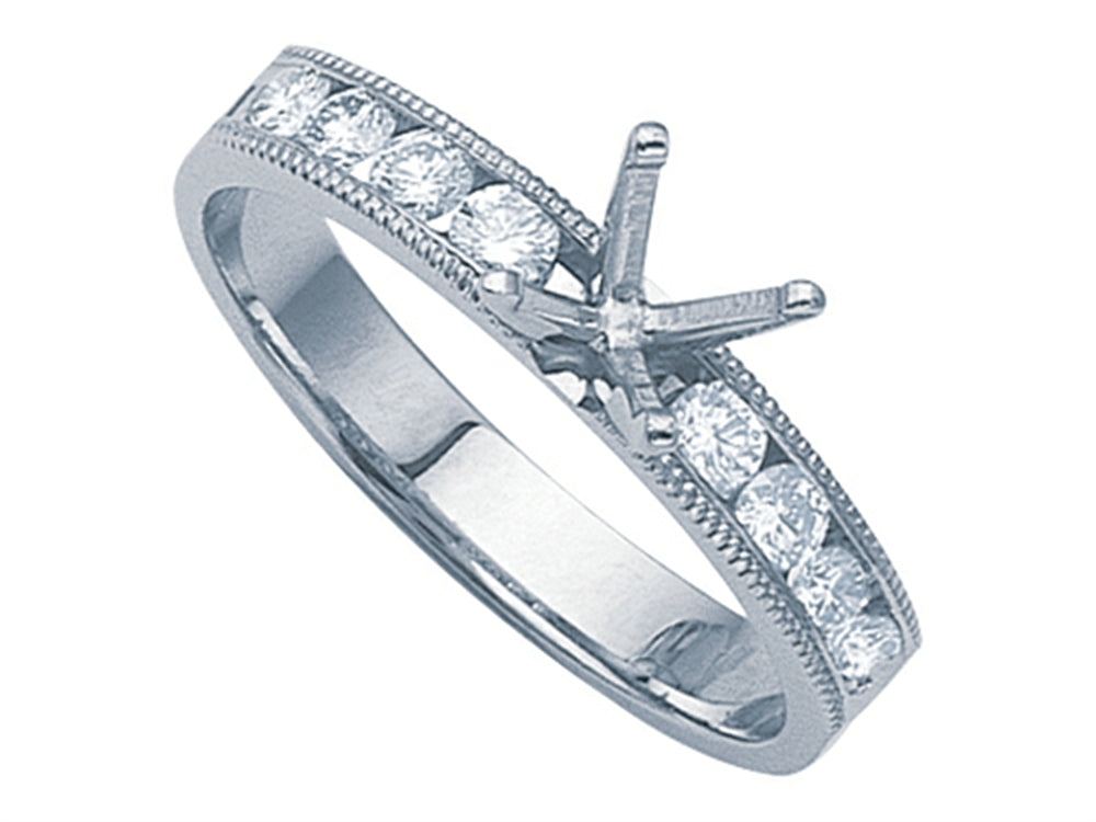 Karina B Round Diamonds Engagement Ring