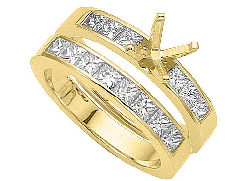 Karina B™ Princess Diamonds Wedding Set