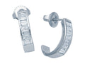 Karina B Baguette Diamonds Earrings
